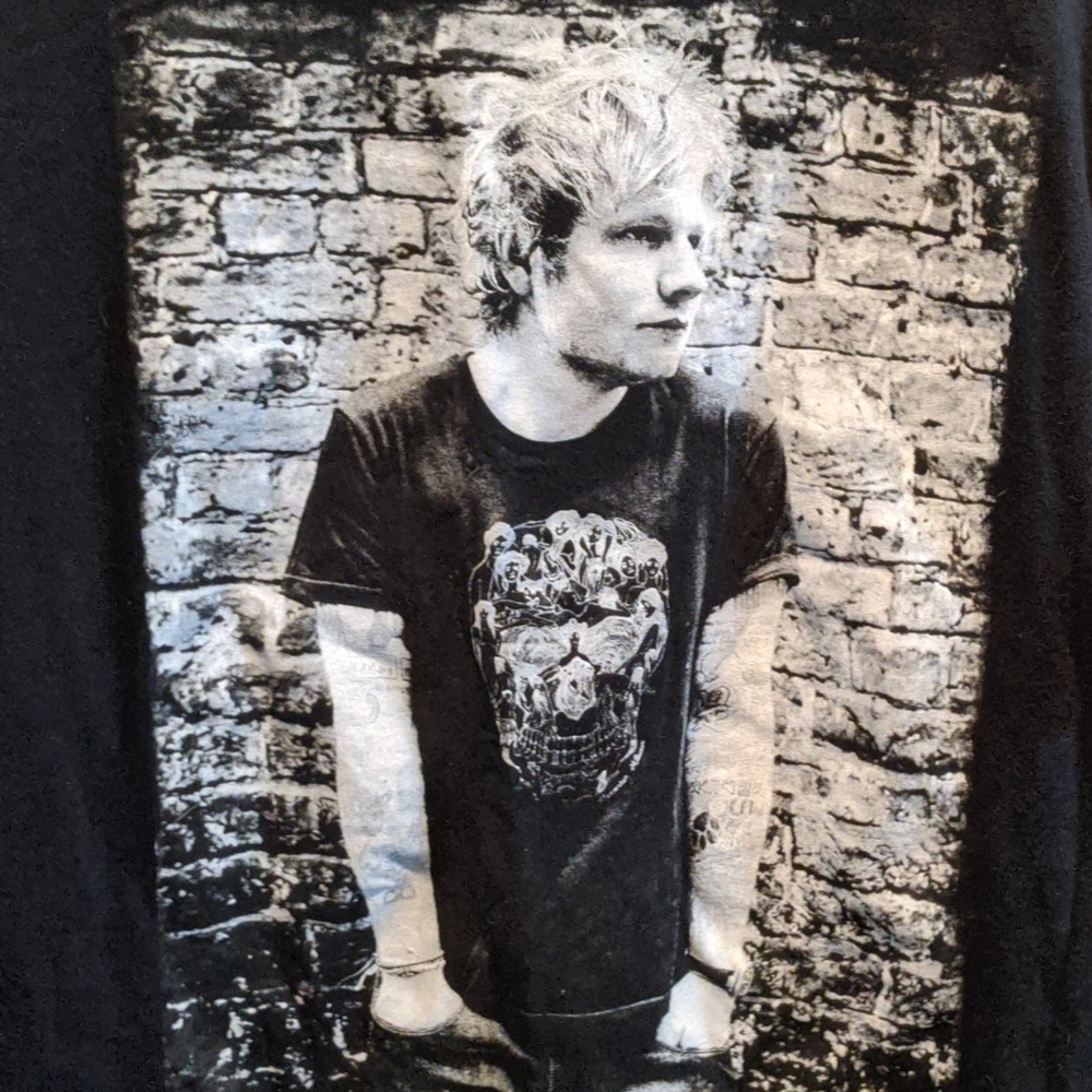 Ed Sheeran concert t-shirt